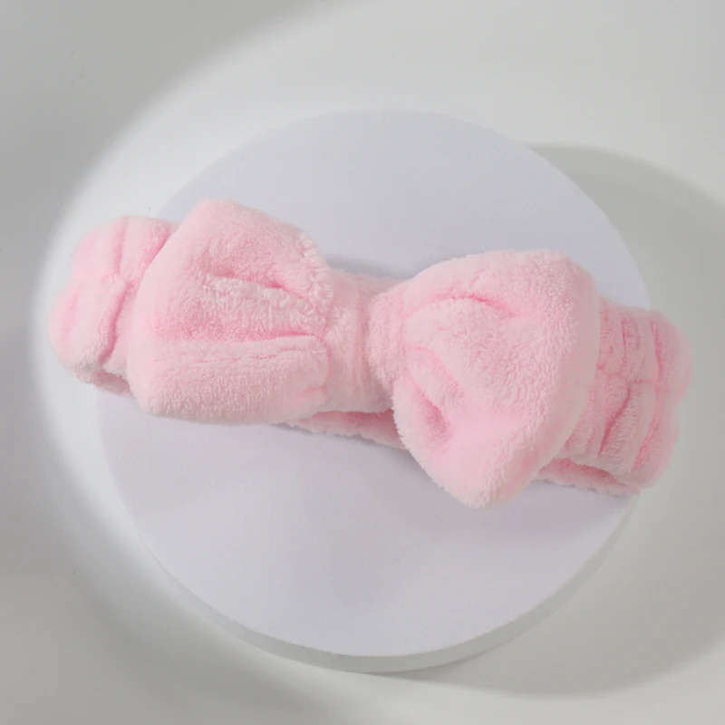 ボウヘッドバンドリストバンドセットタオル伸縮性ソフト洗顔シャ - Cleanser Face のレビューと価格
