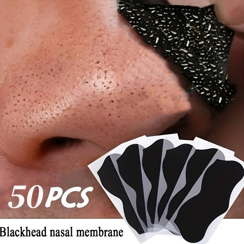 【F】50個入り 鼻の黒ずみ除去マスク 毛穴引き締め効果のあ - Face Mask Skincare のレビューと価格